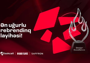 “Bakcell” “Ən uğurlu rebrendinq layihəsi” mükafatı ilə təltif olundu