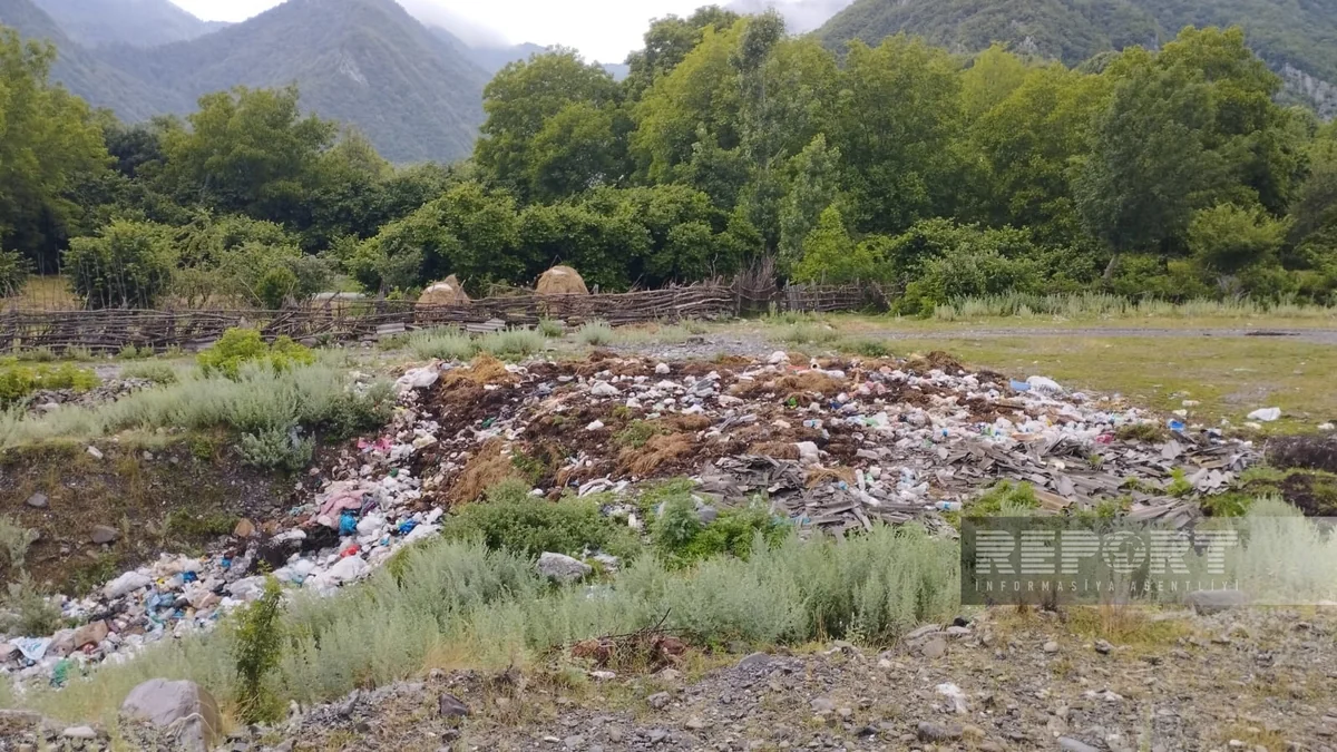 Oğuzda zibil problemi, əhali və bələdiyyə bir-birini günahlandırır