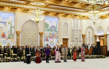 Mehriban Aliyeva attends dinner organized in Samarkand