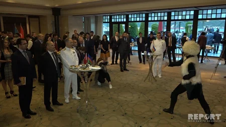 İstanbulda 28 May - Respublika Günü münasibəti ilə təntənəli mərasim keçirilib