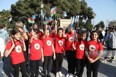 Bakıda “Gücümüz cəsarətimizdədir!” adlı yürüşün açılış mərasimi olub - YENİLƏNİB