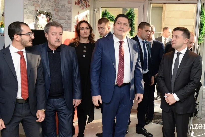 В Баку открылся центральный магазин торговой сети Украинские продукты