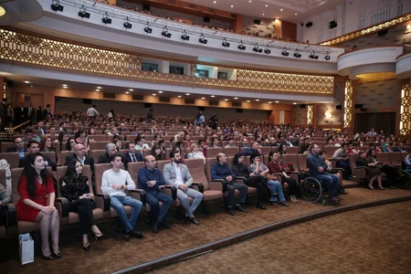 Leyla Aliyeva attends presentation of 'Light shining through the window' documentary