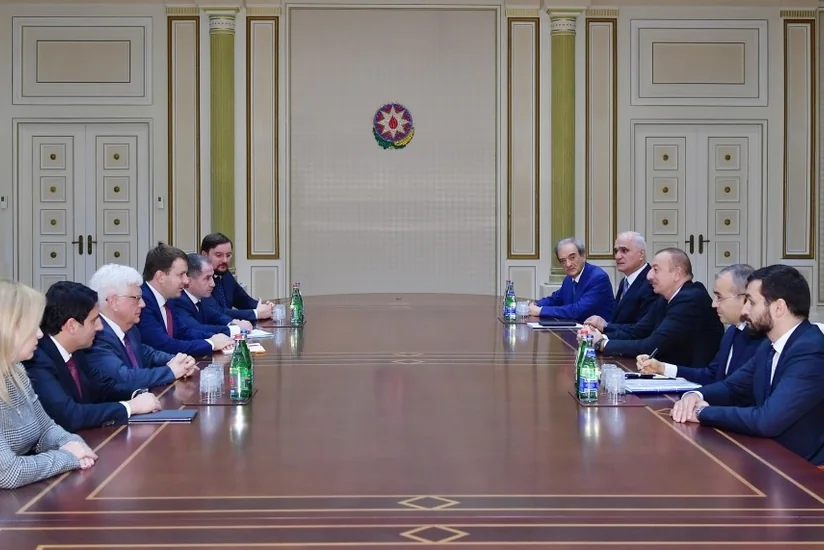 Президент Азербайджана принял министра экономического развития России - ОБНОВЛЕНО