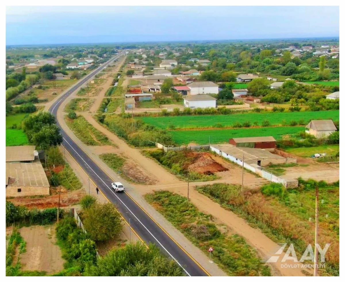 Neftçalada 42 km uzunluğa malik yolların yenidən qurulması yekunlaşıb