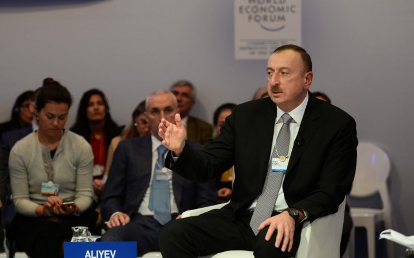 Prezident İlham Əliyev: Azərbaycanda iqtisadiyyatın davamlı və dayanıqlı inkişafı diqqət mərkəzindədir