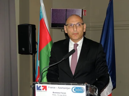 Parisdə ikinci Fransa-Azərbaycan biznes forumu keçirilib - FOTO
