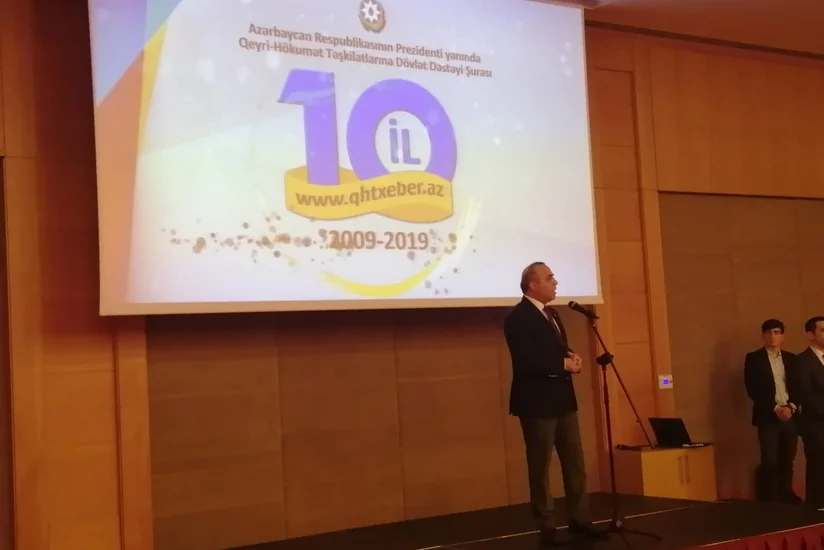 Qhtxeber.az saytının 10 illik yubileyi keçirilib