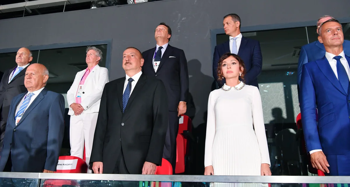 Prezident və birinci xanım XV EYOF-un təntənəli açılış mərasimində iştirak edib - YENİLƏNİB-3
