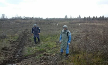 Tərtərdə 1 ədəd mərmi aşkar edilib