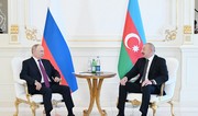President of Azerbaijan Ilham Aliyev сongratulates Russian President Vladimir Putin