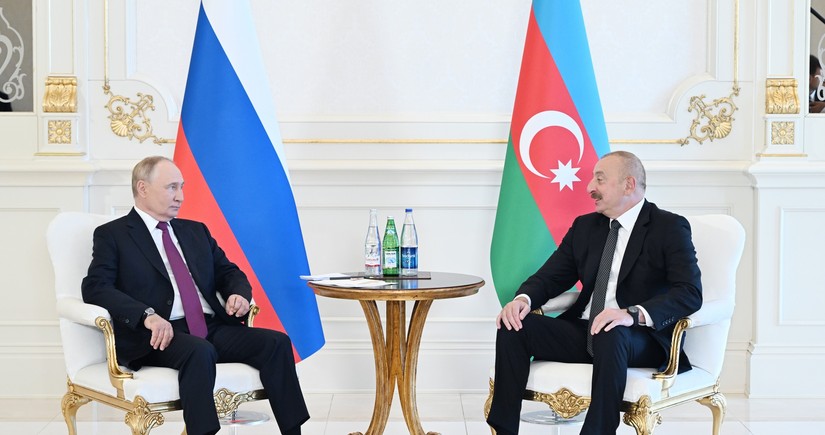 Azərbaycan Prezidenti Vladimir Putini təbrik edib