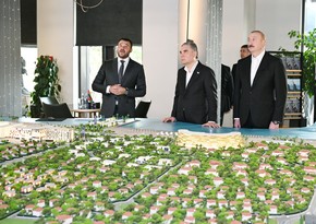 İlham Əliyev və Qurbanqulu Berdiməhəmmədov “Sea Breeze”də olublar