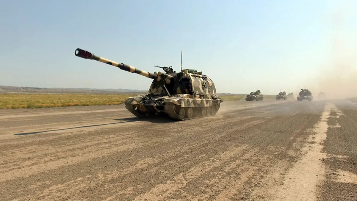 Azerbaijan holding classes of new training period in Rocket and Artillery Troops