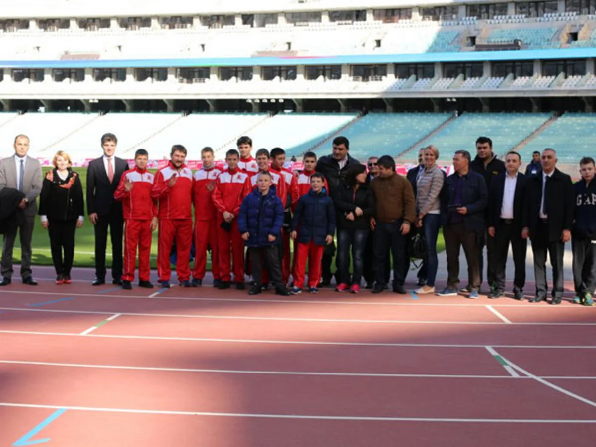 Rusiyalı çempionlar Bakı Olimpiya Stadionunda olub
