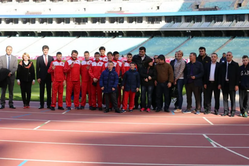 Rusiyalı çempionlar Bakı Olimpiya Stadionunda olub