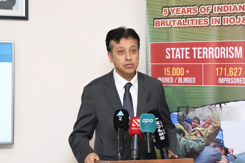 Pakistan səfirliyində Cammu və Kəşmirin xüsusi statusunun ləğvi ilə bağlı tədbir keçirilib