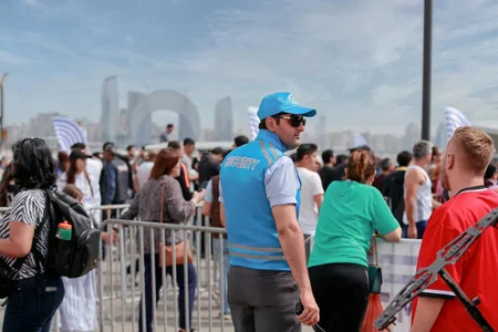 “GESCO” şirkəti Bakı marafonunun mühafizəsini təmin edib - FOTO
