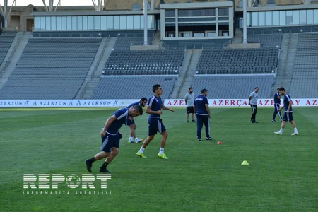 ​Qarabağ Çempionlar Liqası matçı öncəsi son məşqinə çıxıb