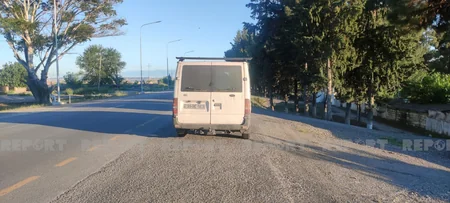 В Шеки микроавтобус сбил 12-летнего мальчика