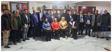 İğdırda Heydər Əliyev haqqında kitabın təqdimatı keçirilib