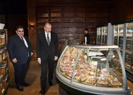 Prezident Ağstafa Aqrar Sənaye Kompleksinin açılışında iştirak edib - YENİLƏNİB