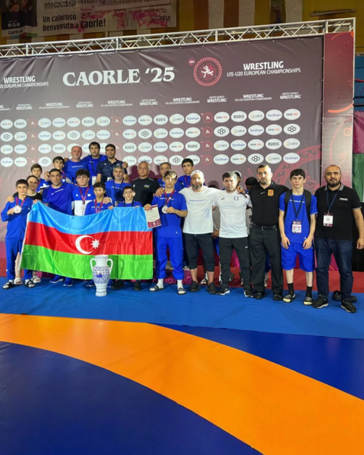 Azərbaycanın sərbəst güləş millisi rekord xalla Avropa çempionu olub