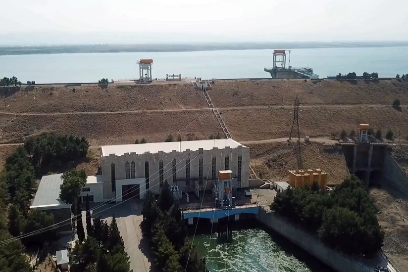 “Şəmkir” SES-in su anbarı qəzalı vəziyyətdən çıxarılır