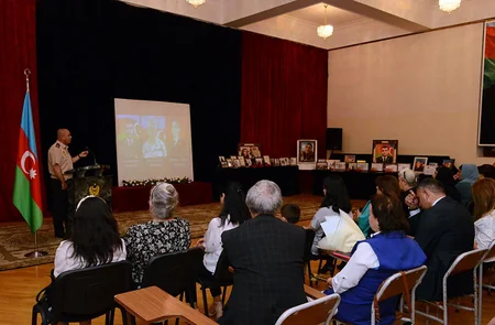 Şəhidlərin xatirəsinə həsr olunan anım mərasimi keçirilib