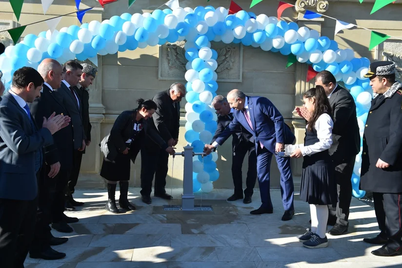“Azərsu” Kürdəmirin 12 kəndinə içməli su verib