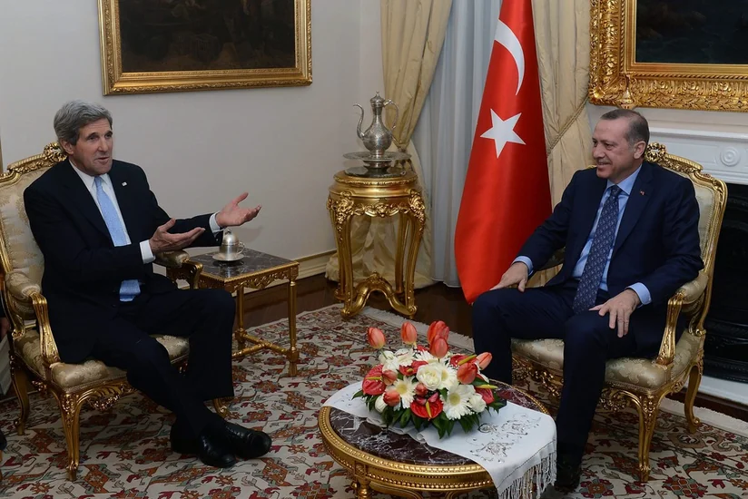 ​Türkiyə prezidenti ABŞ-ın dövlət katibi ilə görüşüb