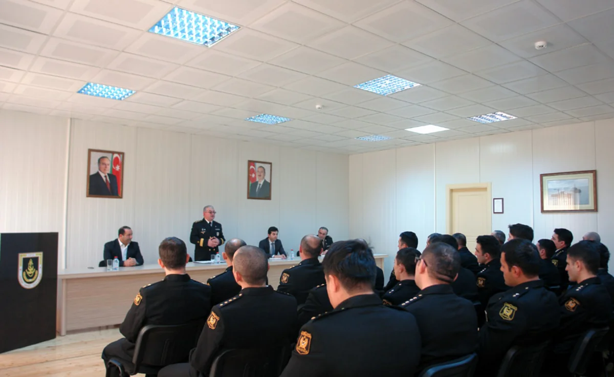 Hərbi dənizçilərlə Ombudsman Aparatı nümayəndələrinin görüşü keçirilib