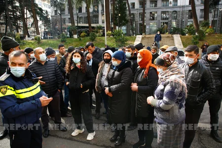 Gürcüstanda itkin düşmüş azərbaycanlının tapılması tələbi ilə Tbilisidə aksiya keçirilir