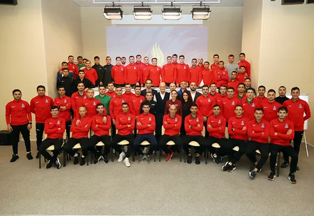 Pyerluici Kollina Bakıda AFFA-nın baş katibi ilə görüşüb