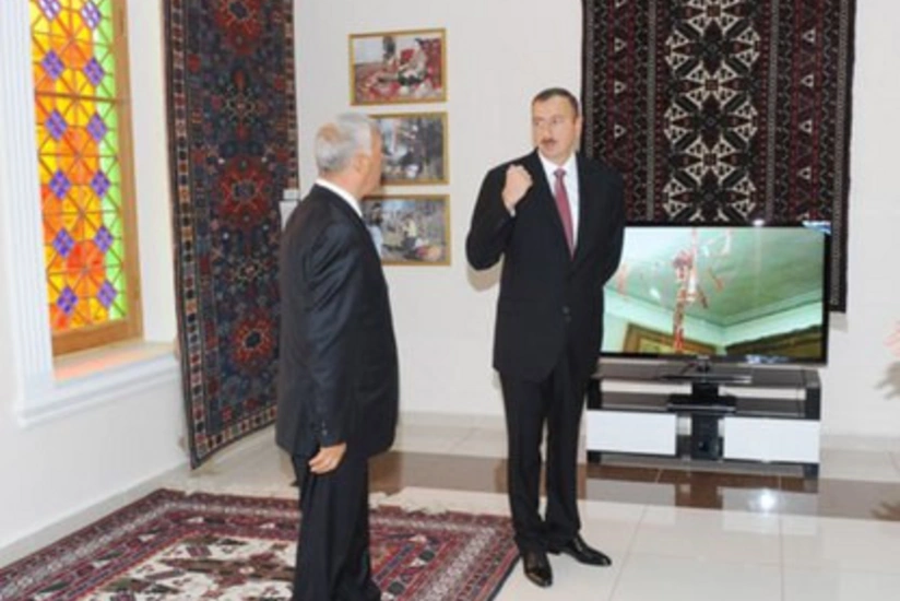 Президент Азербайджана Ильхам Алиев принял участие в открытии музея ковра
