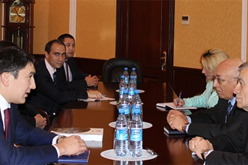 Qazaxıstanın energetika nazirinin müavini Azərbaycanın energetika naziri ilə görüşüb