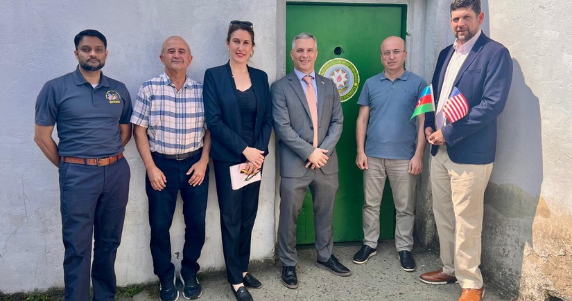 US acting deputy ambassador visits Azerbaijan-Iran border