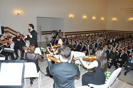 Biləsuvarda Qara Qarayev adına Azərbaycan Dövlət Kamera orkestrinin konserti olub