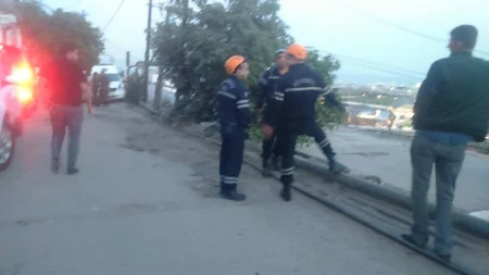 Bayıl qəsəbəsində yenidən sürüşmə olub - FOTO