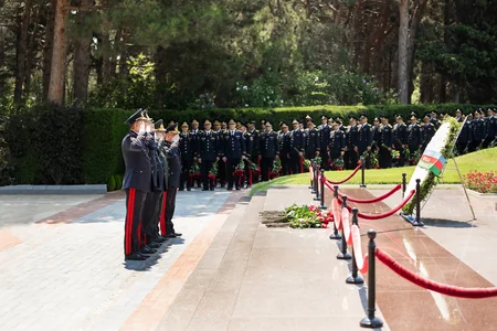 DİN-də “Polis Günü”nə həsr olunmuş təntənəli mərasim keçirilib