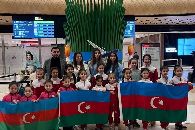 Azərbaycanın bədii gimnastları Gürcüstanda 22 medal qazanıblar