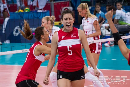 ​Турецкие волейболистки стали чемпионками I Европейских игр