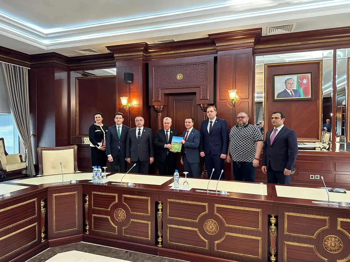 Ukraynalı deputatlar Azərbaycan parlamentində olublar