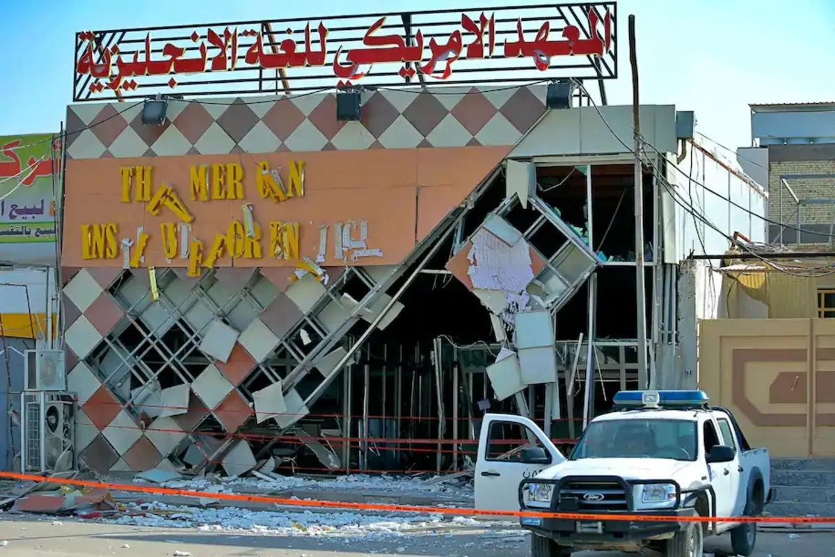 İraqda Amerika Universitetində partlayış törədilib