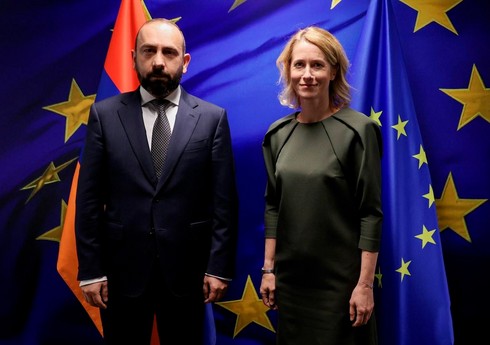 Ararat Mirzoyan və Kaya Kallas Azərbaycan-Ermənistan sülh sazişindən danışıblar