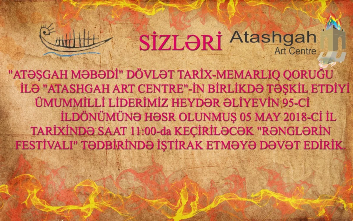 Rənglərin Festivalı” adlı sərgi keçiriləcək