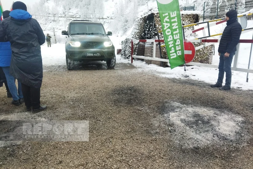 Khankandi-Lachin road open for humanitarian purposes