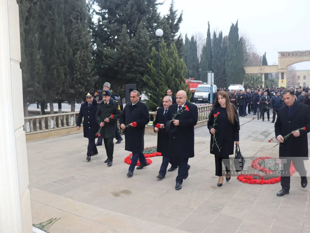 Qərb bölgəsində Ümumxalq Hüzn Günü ilə əlaqədar tədbirlər keçirilib