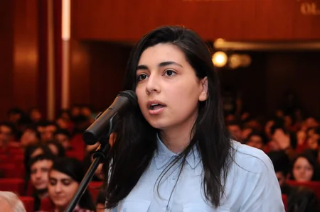 “SOCAR Türkiyə”nin rəhbərliyi ADNSU-da tələbələrlə görüşüb