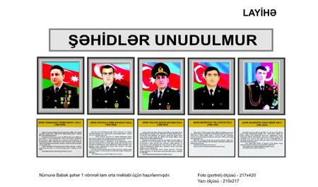 Naxçıvan məktəblərində “Şəhidlər unudulmur” və “Zəfər tariximiz” guşələri yaradılır